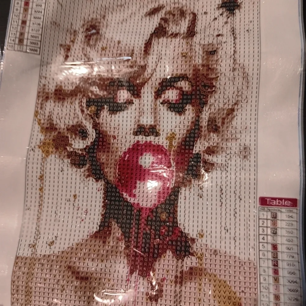 Pop Art Marilyn Monroe Diamond Painting Kit 20x30
